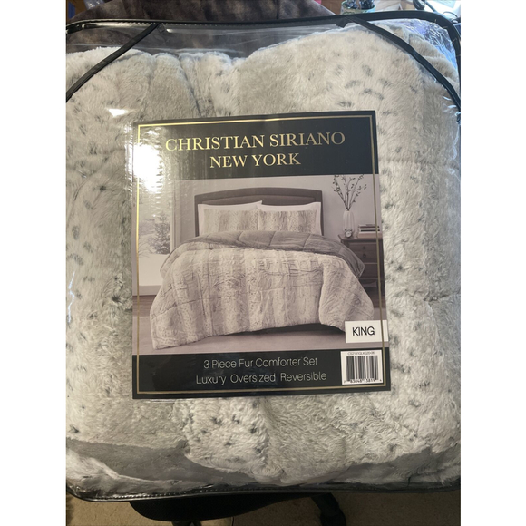 Christian Siriano Bedding Christian Siriano New York Oversized Faux